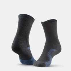 Quechua 2 Paires De Chaussettes De Randonnée Tiges Hautes Enfant Crossocks Noir Gris -Regatta FR 2 paires de chaussettes de randonnee tiges hautes enfant crossocks noir gris 8