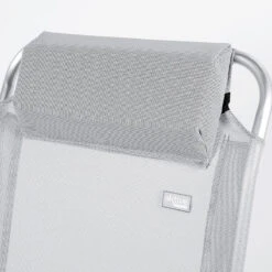 AKTIVE - Chaise Pliante Haute Avec Dossier Haut Réglable 5 Positions, Gris -Regatta FR aktive chaise pliante haute avec dossier haut reglable 5 positions gris 4