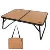 AKTIVE - Table De Camping Pliante Effet Bambou, 60x40x25 Cm -Regatta FR aktive table de camping pliante effet bambou 60x40x25 cm