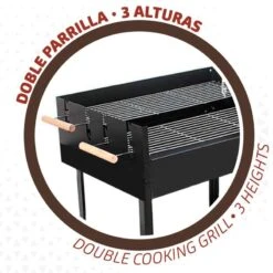 Barbecue Au Charbon De Bois Portable Aktive Double Grill -Regatta FR barbecue au charbon de bois portable aktive double grill 2