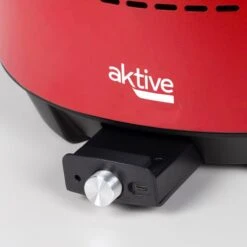 Barbecue De Table Sans Fumée Rond Rouge 2 En 1 Ø34 Cm Aktive -Regatta FR barbecue de table sans fumee rond rouge 2 en 1 o34 cm aktive 4