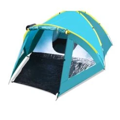 Bestway Pavillo Active Mount 3 Tente (210 + 140) X 240 X 130 Cm -Regatta FR bestway pavillo active mount 3 tente 210 140 x 240 x 130 cm 3