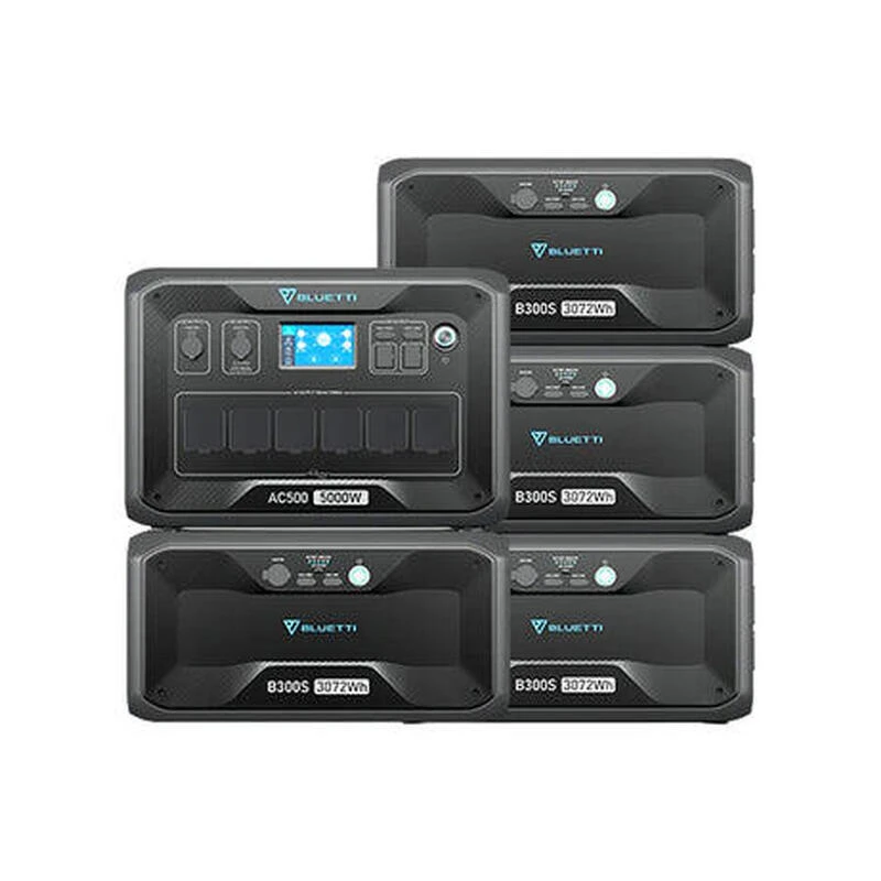 BLUETTI Générateur Électrique AC500+B300S 3072Wh LiFePO4 Batterie Pour Maison 6 BLUETTI Générateur Électrique AC500+B300S 3072Wh LiFePO4 Batterie Pour Maison – Image 4