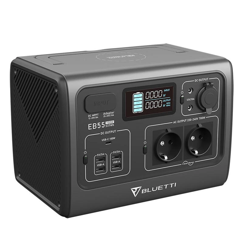 BLUETTI Générateur Solaire EB55 Avec Panneau Solaire PV200 5 BLUETTI Générateur Solaire EB55 Avec Panneau Solaire PV200 – Image 3