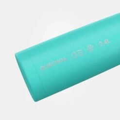 Quechua Bouteille Isotherme Inox 0,4L Avec Gobelet Pour La Randonnée - Turquoise -Regatta FR bouteille isotherme inox 04l avec gobelet pour la randonnee turquoise 2