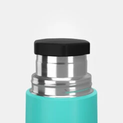 Quechua Bouteille Isotherme Inox 0,4L Avec Gobelet Pour La Randonnée - Turquoise -Regatta FR bouteille isotherme inox 04l avec gobelet pour la randonnee turquoise 4