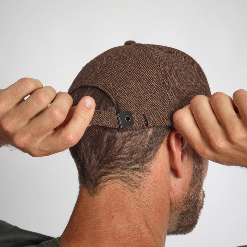 Casquette Chasse Chaude 500 Marron 5 Casquette Chasse Chaude 500 Marron – Image 3