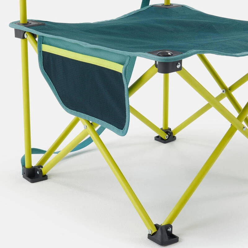 Quechua CHAISE BASSE PLIANTE DE CAMPING MH100 Jaune 11 Quechua CHAISE BASSE PLIANTE DE CAMPING MH100 Jaune – Image 9