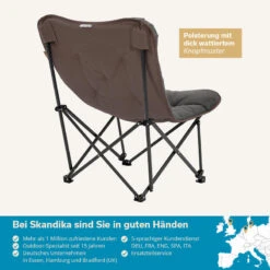 Chaise De Camping Pliante - Mala - Sac De Transport - Rembourrée - Max. 135 Kg -Regatta FR chaise de camping pliante mala sac de transport rembourree max 135 kg 5