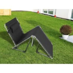 Chaise Longue Torget - Transat - Bain De Soleil 190x60x30 Cm - 150 Kg - Pliable -Regatta FR chaise longue torget transat bain de soleil 190x60x30 cm 150 kg pliable 3