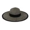 Regatta Chapeau De Soleil En Paille Pour Femmes/femmes (Noir/Naturel) -Regatta FR chapeau de soleil en paille pour femmesfemmes noirnaturel