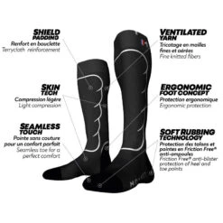 Monnet CHAUSSETTE HAUTE SKI DE RANDO -Regatta FR chaussette haute ski de rando 4