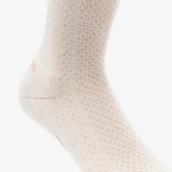 Quechua Chaussette Hike 100 High - Beige Bordeaux - Lyocell & Lin - Lot De 2 Paires -Regatta FR chaussette hike 100 high beige bordeaux lyocell and lin lot de 2 paires 7