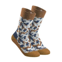 Quechua Chaussettes Chaudes De Randonnée - SH100 MID - Enfant X2 Paires -Regatta FR chaussettes chaudes de randonnee sh100 mid enfant x2 paires 2