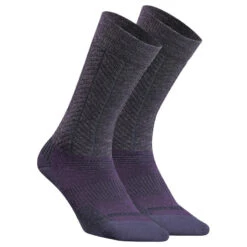 Quechua Chaussettes Chaudes De Randonnée - SH500 MID - X2 Paires -Regatta FR chaussettes chaudes de randonnee sh500 mid x2 paires 1