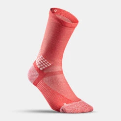 Quechua Chaussettes Randonnée - Hike 500 High Corail X2 Paires -Regatta FR chaussettes randonnee hike 500 high corail x2 paires 2