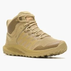 Merrell Chaussure De Randonnée Nova 3 Tactical Mid WP Coyote - Marron