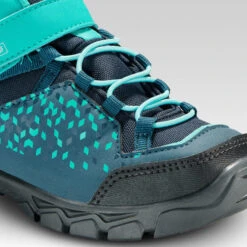 Quechua Chaussures Imperméables De Randonnée - MH120 MID Turquoises - Enfant 28 AU 34 -Regatta FR chaussures impermeables de randonnee mh120 mid turquoises enfant 28 au 34 5