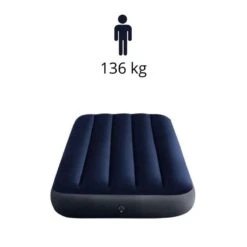 Intex Classic Downy - Lit Gonflable - 191x99x25cm - Compris Les Accessoires -Regatta FR classic downy lit gonflable 191x99x25cm compris les accessoires 2