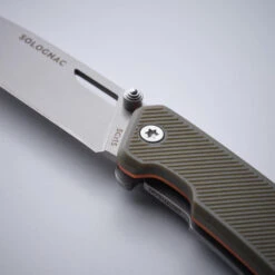 Couteau Chasse Pliant 7,5cm GRIP V2 KAKI Axis 75 -Regatta FR couteau chasse pliant 75cm grip v2 kaki axis 75 3