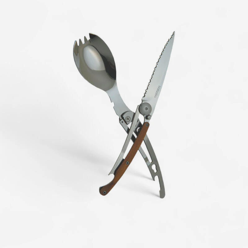 Couverts Trekking Pliants Légers Ultimate 5 Fonctions 59g 3 Couverts Trekking Pliants Légers Ultimate 5 Fonctions 59g