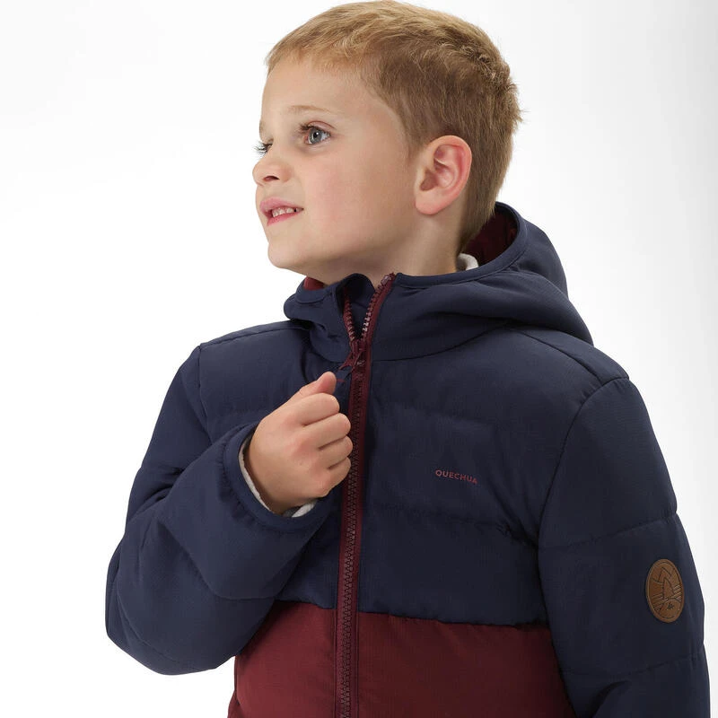 Quechua Doudoune De Randonnée Bleue Et Bordeaux - Enfant 2-6 Ans 7 Quechua Doudoune De Randonnée Bleue Et Bordeaux - Enfant 2-6 Ans – Image 5