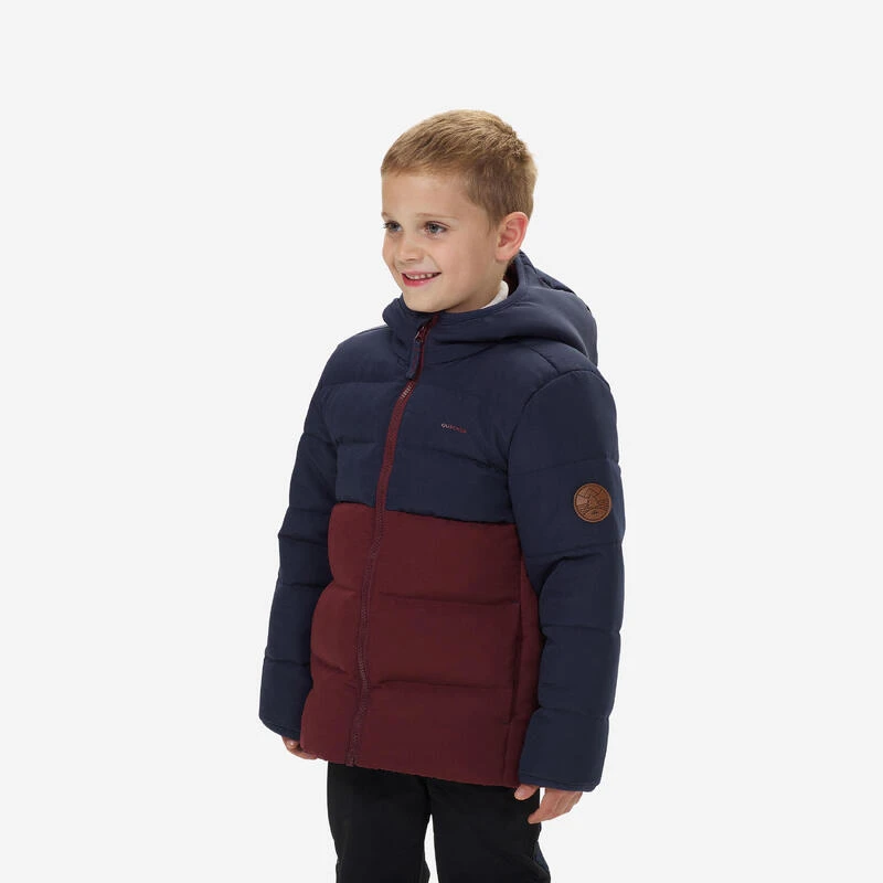 Quechua Doudoune De Randonnée Bleue Et Bordeaux - Enfant 2-6 Ans 3 Quechua Doudoune De Randonnée Bleue Et Bordeaux - Enfant 2-6 Ans