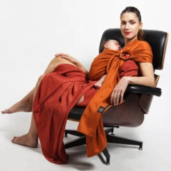 Echarpe Tissée Sans Nœud - Fauve -Regatta FR echarpe tissee sans noeud fauve 3