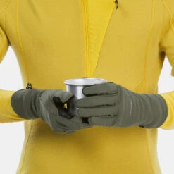 Gants Tactiles Et Stretch De Trekking Montagne - MT500 Kaki - Adulte -Regatta FR gants tactiles et stretch de trekking montagne mt500 kaki adulte 5