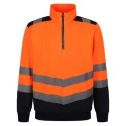 Regatta Gilet Haute Visibilité PRO Homme (Orange / Bleu Marine)