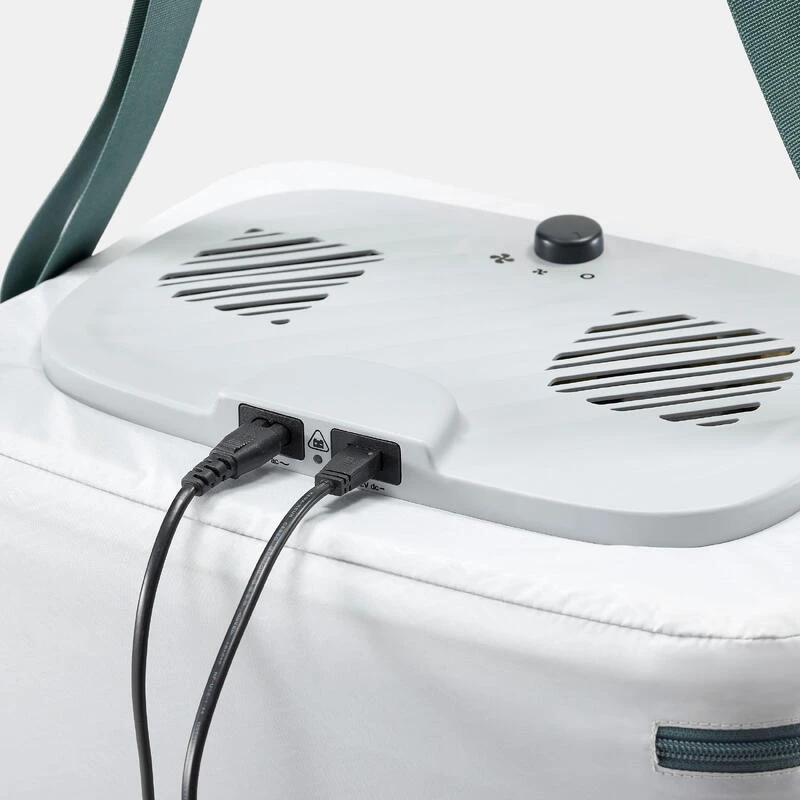 Quechua GLACIÈRE SOUPLE ÉLECTRIQUE DE CAMPING - 30 LITRES - CONSERVATION AU FRAIS 96 H 4 Quechua GLACIÈRE SOUPLE ÉLECTRIQUE DE CAMPING - 30 LITRES - CONSERVATION AU FRAIS 96 H – Image 2