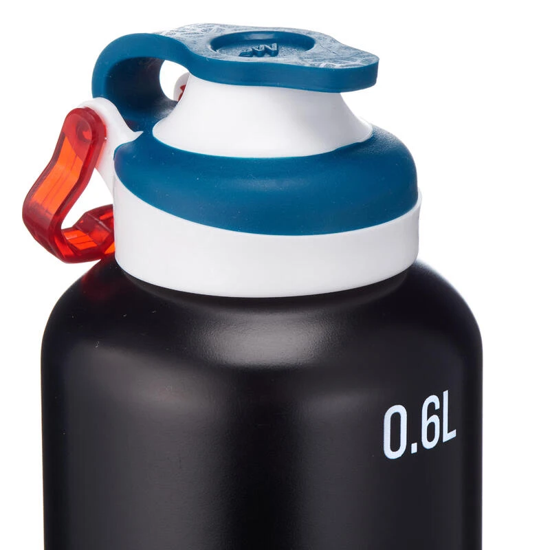 Quechua Gourde Alu 0,6L Avec Bouchon à Ouverture Rapide Pour La Randonnée 5 Quechua Gourde Alu 0,6L Avec Bouchon à Ouverture Rapide Pour La Randonnée – Image 3