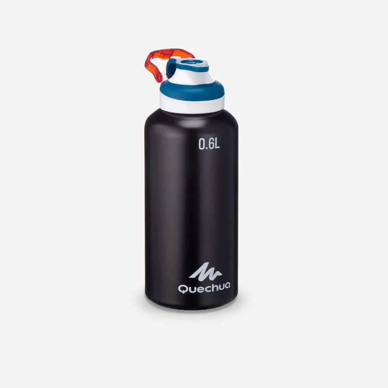 Quechua Gourde Alu 0,6L Avec Bouchon à Ouverture Rapide Pour La Randonnée 3 Quechua Gourde Alu 0,6L Avec Bouchon à Ouverture Rapide Pour La Randonnée