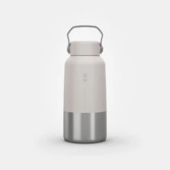 Quechua Gourde Inox 0,6L Avec Bouchon à Vis Pour La Randonnée - Blanc -Regatta FR gourde inox 06l avec bouchon a vis pour la randonnee blanc 9