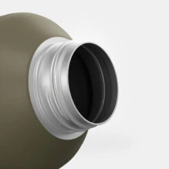 Quechua Gourde Inox 1,5L Avec Bouchon à Vis Pour La Randonnée - Kaki -Regatta FR gourde inox 15l avec bouchon a vis pour la randonnee kaki 6