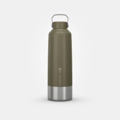 Quechua Gourde Inox 1,5L Avec Bouchon à Vis Pour La Randonnée - Kaki -Regatta FR gourde inox 15l avec bouchon a vis pour la randonnee kaki 9