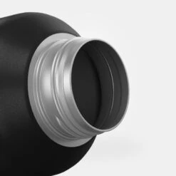 Quechua Gourde Inox 1L Avec Bouchon à Vis Pour La Randonnée - Noir -Regatta FR gourde inox 1l avec bouchon a vis pour la randonnee noir 6