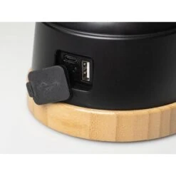 Lampe Lanterne De Camping LED Kiruna Jord - Rechargeable - USB - Bambou - Rétro -Regatta FR lampe lanterne de camping led kiruna jord rechargeable usb bambou retro 4