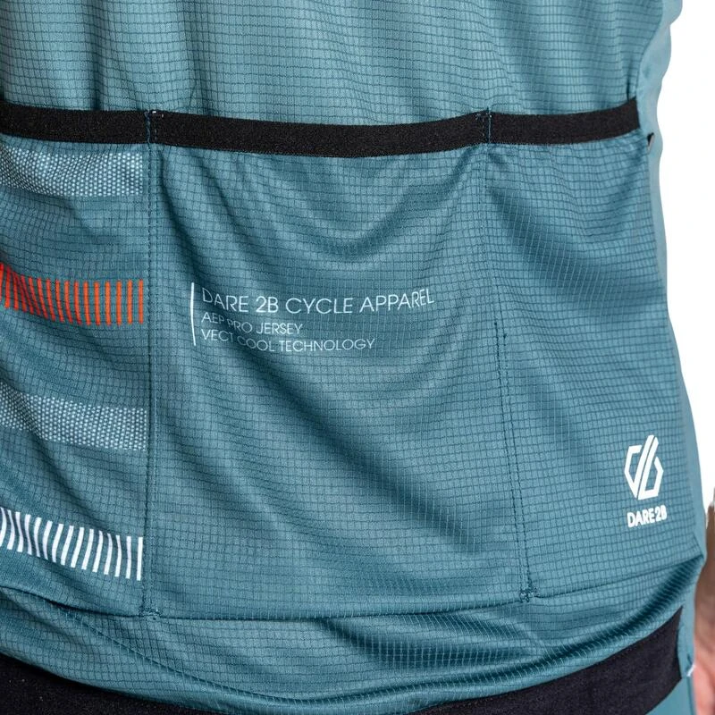 Dare 2b Maillot De Cyclisme REVOLVING Homme (Vert Méditerranéen) 6 Dare 2b Maillot De Cyclisme REVOLVING Homme (Vert Méditerranéen) – Image 4