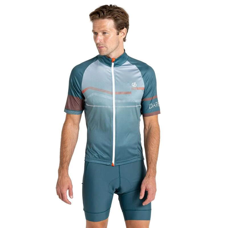 Dare 2b Maillot De Cyclisme REVOLVING Homme (Vert Méditerranéen) 3 Dare 2b Maillot De Cyclisme REVOLVING Homme (Vert Méditerranéen)