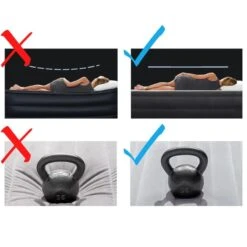 Matelas Gonflable - Intex Prestige Downy -1 Personne - 76x191x25 Cm (BxLxH) -Regatta FR matelas gonflable intex prestige downy 1 personne 76x191x25 cm bxlxh 3