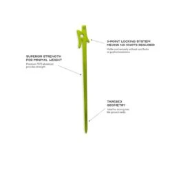 Nemo Equipment Airpin Tent Pegs - 4 Pièces -Regatta FR nemo equipment airpin tent pegs 4 pieces 4