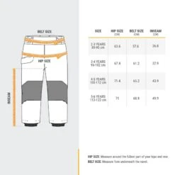 Quechua Pantalon Chaud Imperméable De Randonnée - SH500 MOUNTAIN - Enfant 2 - 6 Ans -Regatta FR pantalon chaud impermeable de randonnee sh500 mountain enfant 2 6 ans 3