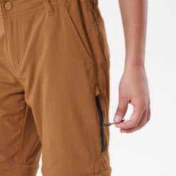 Quechua Pantalon De Randonnée Modulable Enfant MH550 Marron Foncé 7-15 Ans -Regatta FR pantalon de randonnee modulable enfant mh550 marron fonce 7 15 ans 7