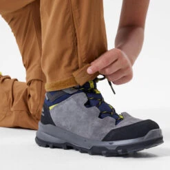 Quechua Pantalon De Randonnée Modulable Enfant MH550 Marron Foncé 7-15 Ans -Regatta FR pantalon de randonnee modulable enfant mh550 marron fonce 7 15 ans 8