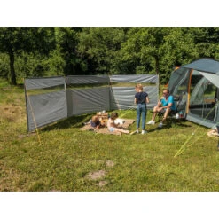 Paravent De Camping Bora - Brise-Vue - 6,0 X 1,4 M - Résistant Au Vent - Gris -Regatta FR paravent de camping bora brise vue 60 x 14 m resistant au vent gris 2