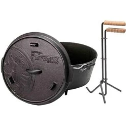 Petromax Dutch Oven FT3-3QT (avec Pieds) Et Lève-couvercle Professionnel -Regatta FR petromax dutch oven ft3 3qt avec pieds et leve couvercle professionnel 1