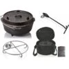 Petromax Dutch Oven FT6-6QT (avec Pieds) Ensemble - Poêle + Sac De Rangement + -Regatta FR petromax dutch oven ft6 6qt avec pieds ensemble poele sac de rangement