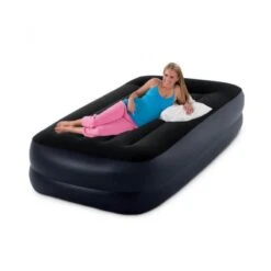 Intex Pillow Rest Raised Twin - Lit Gonflable - 191x99x42cm - Compris Les Accessoires -Regatta FR pillow rest raised twin lit gonflable 191x99x42cm compris les accessoires 2