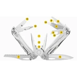 Leatherman Pince Originale Multi-usages Comprenant 14 Outils -Regatta FR pince originale multi usages comprenant 14 outils 4
